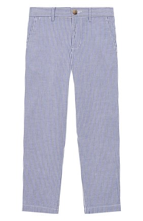 Детские хлопковые брюки POLO RALPH LAUREN голубого цвета по цене 6655 руб., арт. 323785712 | Фото 1 Детские хлопковые брюки POLO RALPH LAUREN голубого цвета, арт. 323785712 | Фото 1