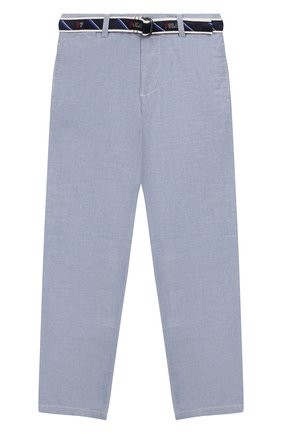 Детские хлопковые брюки POLO RALPH LAUREN голубого цвета по цене 6655 руб., арт. 323785717 | Фото 1 Детские хлопковые брюки POLO RALPH LAUREN голубого цвета, арт. 323785717 | Фото 1