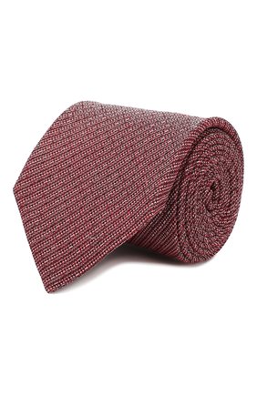 Мужской галстук из смеси льна и шелка ERMENEGILDO ZEGNA красного цвета по цене 15850 руб., арт. Z7E24/1L8 | Фото 1 Мужской галстук из смеси льна и шелка ERMENEGILDO ZEGNA красного цвета, арт. Z7E24/1L8 | Фото 1