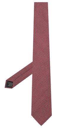 Мужской галстук из смеси льна и шелка ERMENEGILDO ZEGNA красного цвета по цене 15850 руб., арт. Z7E24/1L8 | Фото 2 Мужской галстук из смеси льна и шелка ERMENEGILDO ZEGNA красного цвета, арт. Z7E24/1L8 | Фото 2