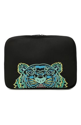 Мужская текстильная сумка для ноутбука KENZO черного цвета по цене 14500 руб., арт. FA55SF308F20 | Фото 1 Мужская текстильная сумка для ноутбука KENZO черного цвета, арт. FA55SF308F20 | Фото 1