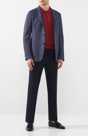 Мужские кожаные лоферы SANTONI черного цвета по цене 65800 руб., арт. MCNC16465SA3ESCSN01 | Фото 2 Мужские кожаные лоферы SANTONI черного цвета, арт. MCNC16465SA3ESCSN01 | Фото 2