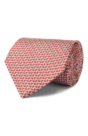 Мужской шелковый галстук LANVIN красного цвета по цене 9440 руб., арт. 2815/TIE | Фото 1 Мужской шелковый галстук LANVIN красного цвета, арт. 2815/TIE | Фото 1