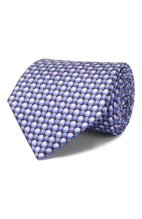 Мужской шелковый галстук LANVIN фиолетового цвета по цене 9440 руб., арт. 2803/TIE | Фото 1 Мужской шелковый галстук LANVIN фиолетового цвета, арт. 2803/TIE | Фото 1