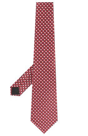 Мужской шелковый галстук LANVIN красного цвета по цене 9440 руб., арт. 2803/TIE | Фото 2 Мужской шелковый галстук LANVIN красного цвета, арт. 2803/TIE | Фото 2