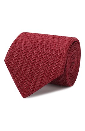 Мужской шелковый галстук LANVIN бордового цвета по цене 9440 руб., арт. 1208/TIE | Фото 1 Мужской шелковый галстук LANVIN бордового цвета, арт. 1208/TIE | Фото 1