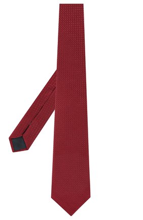 Мужской шелковый галстук LANVIN бордового цвета по цене 9440 руб., арт. 1208/TIE | Фото 2 Мужской шелковый галстук LANVIN бордового цвета, арт. 1208/TIE | Фото 2