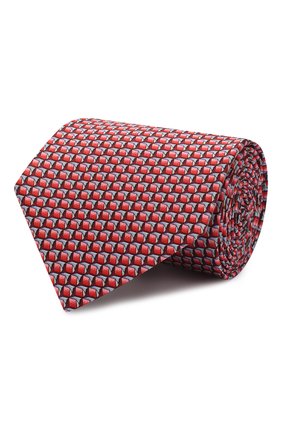 Мужской комплект из галстука и платка LANVIN красного цвета по цене 14650 руб., арт. 4253/TIE SET | Фото 1 Мужской комплект из галстука и платка LANVIN красного цвета, арт. 4253/TIE SET | Фото 1