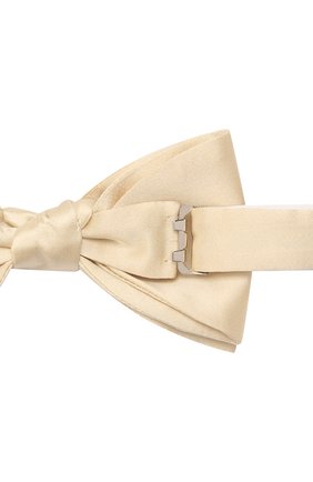 Мужской шелковый галстук-бабочка LANVIN бежевого цвета по цене 9770 руб., арт. 1282/B0W TIE | Фото 3 Мужской шелковый галстук-бабочка LANVIN бежевого цвета, арт. 1282/B0W TIE | Фото 3
