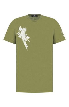 Мужская хлопковая футболка STONE ISLAND SHADOW PROJECT хаки цвета по цене 13350 руб., арт. 721920110 | Фото 1 Мужская хлопковая футболка STONE ISLAND SHADOW PROJECT хаки цвета, арт. 721920110 | Фото 1