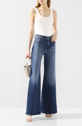 Женские расклешенные джинсы FRAME DENIM синего цвета по цене 25750 руб., арт. LPP204 | Фото 2 Женские расклешенные джинсы FRAME DENIM синего цвета, арт. LPP204 | Фото 2