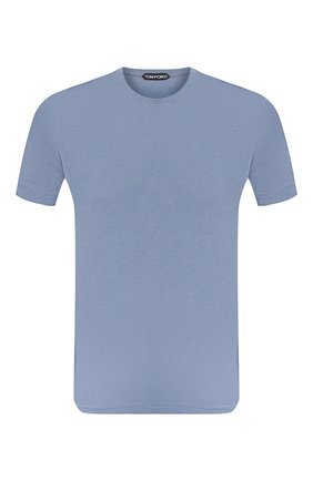 Мужская футболка TOM FORD синего цвета по цене 18550 руб., арт. BU229/TFJ950 | Фото 1 Мужская футболка TOM FORD синего цвета, арт. BU229/TFJ950 | Фото 1