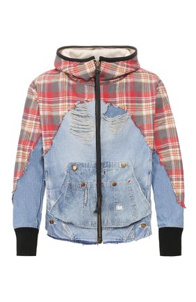 Мужская хлопковая куртка GREG LAUREN разноцветного цвета по цене 227500 руб., арт. GLSS20-M033 | Фото 1 Мужская хлопковая куртка GREG LAUREN разноцветного цвета, арт. GLSS20-M033 | Фото 1