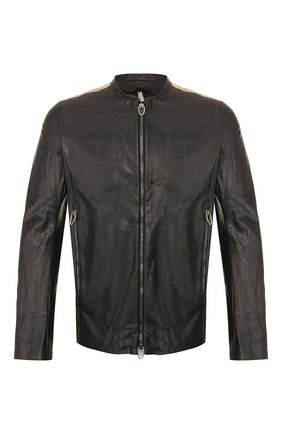 Мужская кожаная куртка DANIELE BASTA черного цвета по цене 82600 руб., арт. DB685X25ZEDUL/SEFU ZED UL | Фото 1 Мужская кожаная куртка DANIELE BASTA черного цвета, арт. DB685X25ZEDUL/SEFU ZED UL | Фото 1