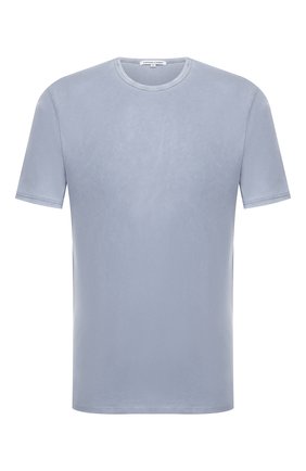 Мужская хлопковая футболка COTTON CITIZEN голубого цвета по цене 7365 руб., арт. M60011 | Фото 1 Мужская хлопковая футболка COTTON CITIZEN голубого цвета, арт. M60011 | Фото 1