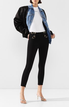 Женские джинсы VERSACE JEANS COUTURE черного цвета по цене 31700 руб., арт. A1HVA023-VDP523/APV54 | Фото 2 Женские джинсы VERSACE JEANS COUTURE черного цвета, арт. A1HVA023-VDP523/APV54 | Фото 2