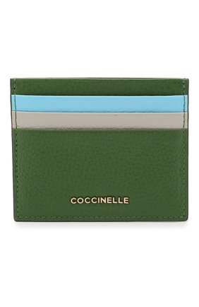 Женский кожаный футляр для кредитных карт COCCINELLE зеленого цвета по цене 4180 руб., арт. E2 FW5 12 95 01 | Фото 1 Женский кожаный футляр для кредитных карт COCCINELLE зеленого цвета, арт. E2 FW5 12 95 01 | Фото 1