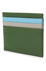 Женский кожаный футляр для кредитных карт COCCINELLE зеленого цвета, арт. E2 FW5 12 95 01 | Фото 2 (Материал: Натуральная кожа)
