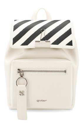 Женский рюкзак diag OFF-WHITE белого цвета по цене 64000 руб., арт. 0WNB007R204230690210 | Фото 1 Женский рюкзак diag OFF-WHITE белого цвета, арт. 0WNB007R204230690210 | Фото 1