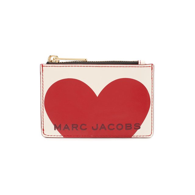 Кожаный футляр для кредитных карт Heart Box MARC JACOBS (THE) 10881808