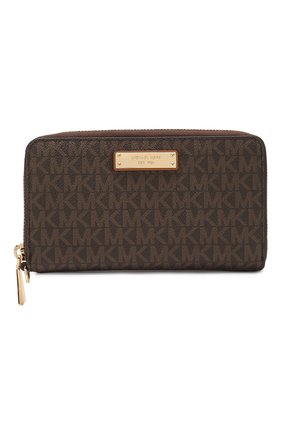 Женские кошелек jet set MICHAEL MICHAEL KORS коричневого цвета по цене 12200 руб., арт. 34F9GTTE2B | Фото 1 Женские кошелек jet set MICHAEL MICHAEL KORS коричневого цвета, арт. 34F9GTTE2B | Фото 1
