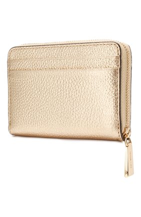 Женские кожаное портмоне mott MICHAEL MICHAEL KORS золотого цвета по цене 8520 руб., арт. 34H9G0XZ1M | Фото 2 Женские кожаное портмоне mott MICHAEL MICHAEL KORS золотого цвета, арт. 34H9G0XZ1M | Фото 2
