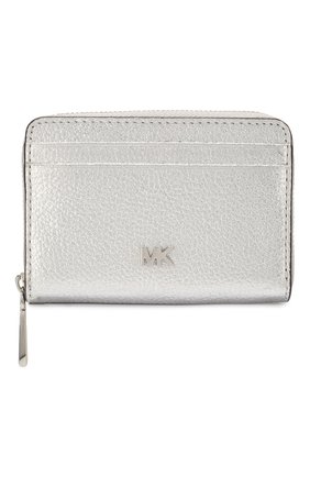 Женские кожаное портмоне mott MICHAEL MICHAEL KORS серебряного цвета по цене 8520 руб., арт. 34H9S0XZ1M | Фото 1 Женские кожаное портмоне mott MICHAEL MICHAEL KORS серебряного цвета, арт. 34H9S0XZ1M | Фото 1 (Материал: Кожа)