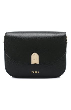 Женская сумка 1927 mini FURLA черного цвета по цене 24000 руб., арт. BAON/ARE | Фото 1 Женская сумка 1927 mini FURLA черного цвета, арт. BAON/ARE | Фото 1