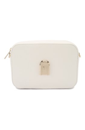 Женская сумка sleek mini FURLA белого цвета по цене 27050 руб., арт. BAHL/W64 | Фото 1 Женская сумка sleek mini FURLA белого цвета, арт. BAHL/W64 | Фото 1