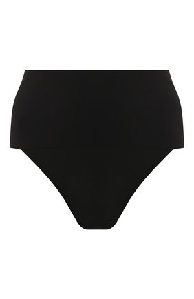 Женские трусы-стринги с завышенной талией SPANX черного цвета по цене 3285 руб., арт. SP0115 | Фото 1 Женские трусы-стринги с завышенной талией SPANX черного цвета, арт. SP0115 | Фото 1