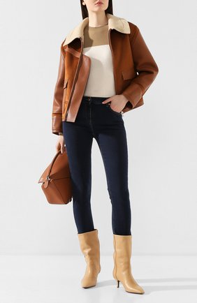 Женская куртка из экокожи STELLA MCCARTNEY коричневого цвета по цене 121500 руб., арт. 597949/SJB34 | Фото 2 Женская куртка из экокожи STELLA MCCARTNEY коричневого цвета, арт. 597949/SJB34 | Фото 2