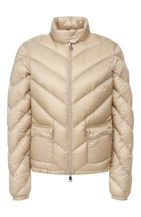 Женский пуховая куртка MONCLER бежевого цвета по цене 54500 руб., арт. F1-093-1A535-00-C0355 | Фото 1 Женский пуховая куртка MONCLER бежевого цвета, арт. F1-093-1A535-00-C0355 | Фото 1