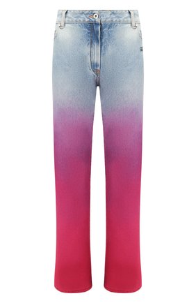 Женские джинсы OFF-WHITE синего цвета по цене 49550 руб., арт. 0WYA004R207730977128 | Фото 1 Женские джинсы OFF-WHITE синего цвета, арт. 0WYA004R207730977128 | Фото 1