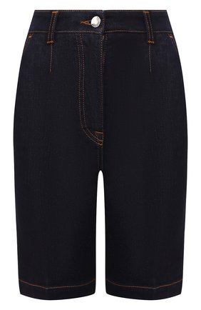 Женские джинсовые шорты DOLCE & GABBANA темно-синего цвета по цене 39150 руб., арт. FTBPHD/G900B | Фото 1 Женские джинсовые шорты DOLCE & GABBANA темно-синего цвета, арт. FTBPHD/G900B | Фото 1