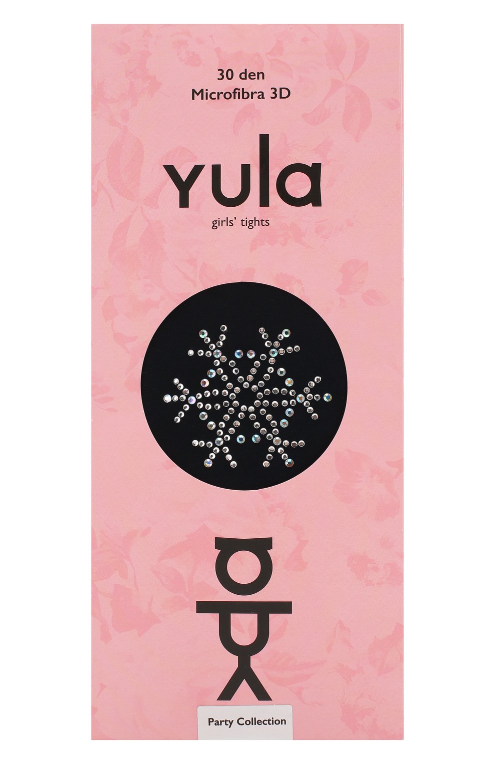 Детские колготки party collection 30 den YULA синего цвета, арт. YU-73 | Фото 1