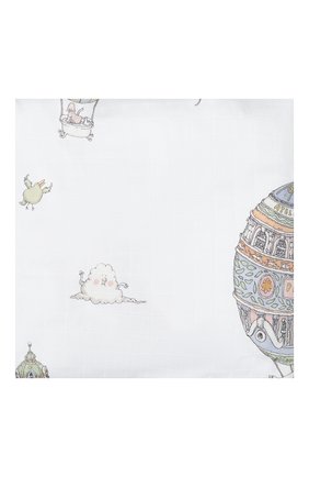 Детского хлопковая простыня ATELIER CHOUX белого цвета по цене 7320 руб., арт. FITTED SHEET-H0T AIR BALL00N | Фото 1 Детского хлопковая простыня ATELIER CHOUX белого цвета, арт. FITTED SHEET-H0T AIR BALL00N | Фото 1