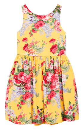 Детское хлопковое платье POLO RALPH LAUREN желтого цвета по цене 11750 руб., арт. 313784361 | Фото 1 Детское хлопковое платье POLO RALPH LAUREN желтого цвета, арт. 313784361 | Фото 1