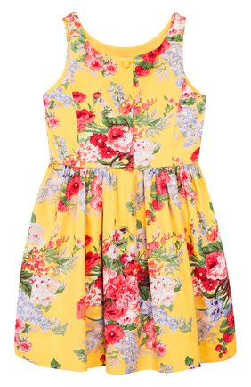 Детское хлопковое платье POLO RALPH LAUREN желтого цвета по цене 11750 руб., арт. 313784361 | Фото 2 Детское хлопковое платье POLO RALPH LAUREN желтого цвета, арт. 313784361 | Фото 2