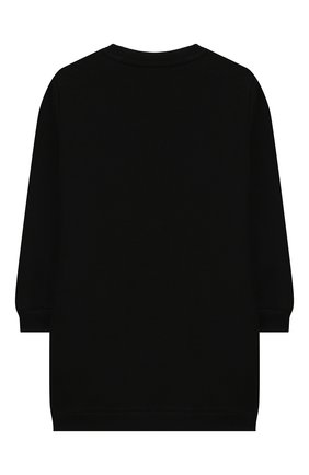 Женский хлопковое платье VERSACE черного цвета по цене 13550 руб., арт. YA000143/YA00077 | Фото 2 Женский хлопковое платье VERSACE черного цвета, арт. YA000143/YA00077 | Фото 2
