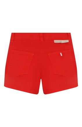 Детские хлопковые шорты STELLA MCCARTNEY красного цвета по цене 4680 руб., арт. 588592/S0K59 | Фото 2 Детские хлопковые шорты STELLA MCCARTNEY красного цвета, арт. 588592/S0K59 | Фото 2