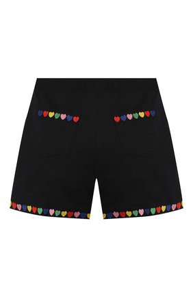 Детские шорты из льна и хлопка STELLA MCCARTNEY черного цвета по цене 5995 руб., арт. 588605/S0KC6 | Фото 2 Детские шорты из льна и хлопка STELLA MCCARTNEY черного цвета, арт. 588605/S0KC6 | Фото 2