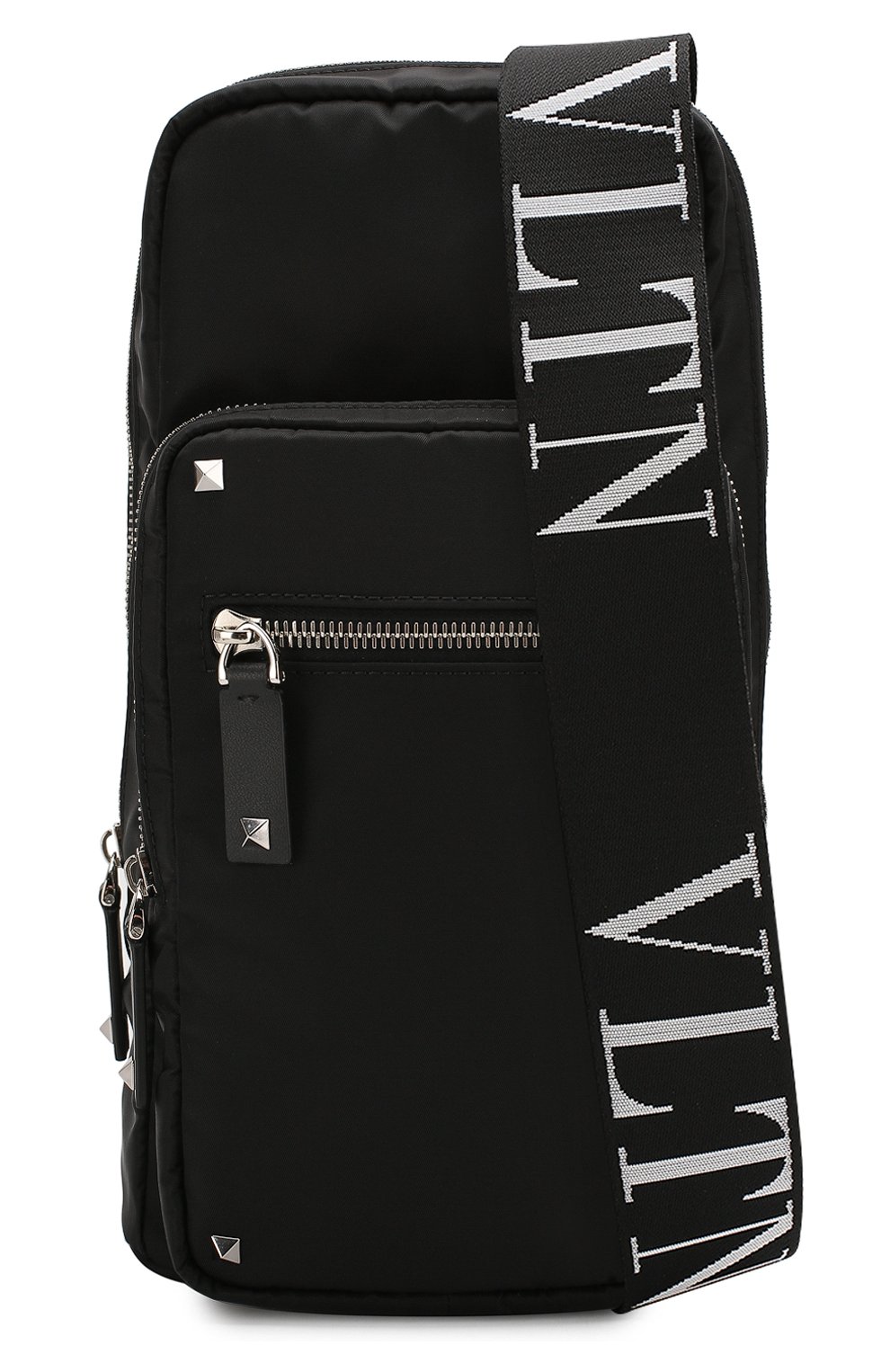 Мужской текстильная сумка-слинг valentino garavani vltn VALENTINO черного цвета по цене 78350 руб., арт. TY2B0888/RPY | Фото 5 Мужской текстильная сумка-слинг valentino garavani vltn VALENTINO черного цвета, арт. TY2B0888/RPY | Фото 5