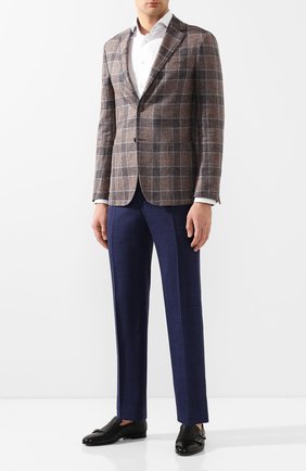 Мужские кожаные монки SANTONI черного цвета по цене 46700 руб., арт. MCNC13907LA3SDPSN01 | Фото 2 Мужские кожаные монки SANTONI черного цвета, арт. MCNC13907LA3SDPSN01 | Фото 2