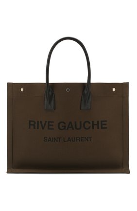Мужская текстильная сумка-тоут rive gauche SAINT LAURENT хаки цвета по цене 78550 руб., арт. 509415/G0A4D | Фото 1 Мужская текстильная сумка-тоут rive gauche SAINT LAURENT хаки цвета, арт. 509415/G0A4D | Фото 1