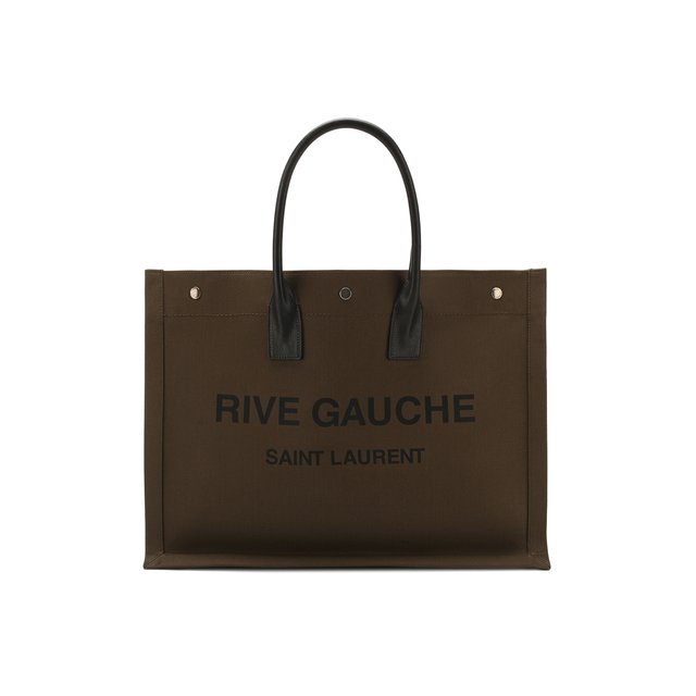 фото Текстильная сумка-тоут rive gauche saint laurent