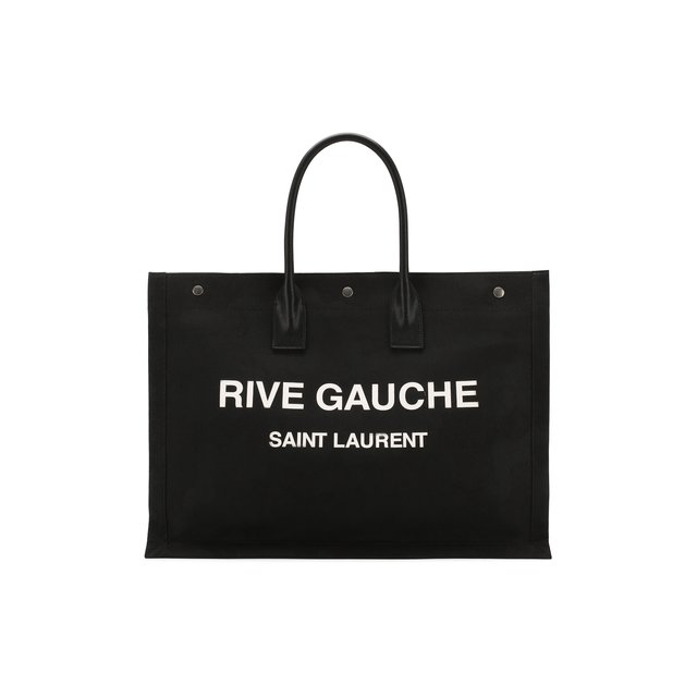 фото Текстильная сумка-тоут rive gauche saint laurent