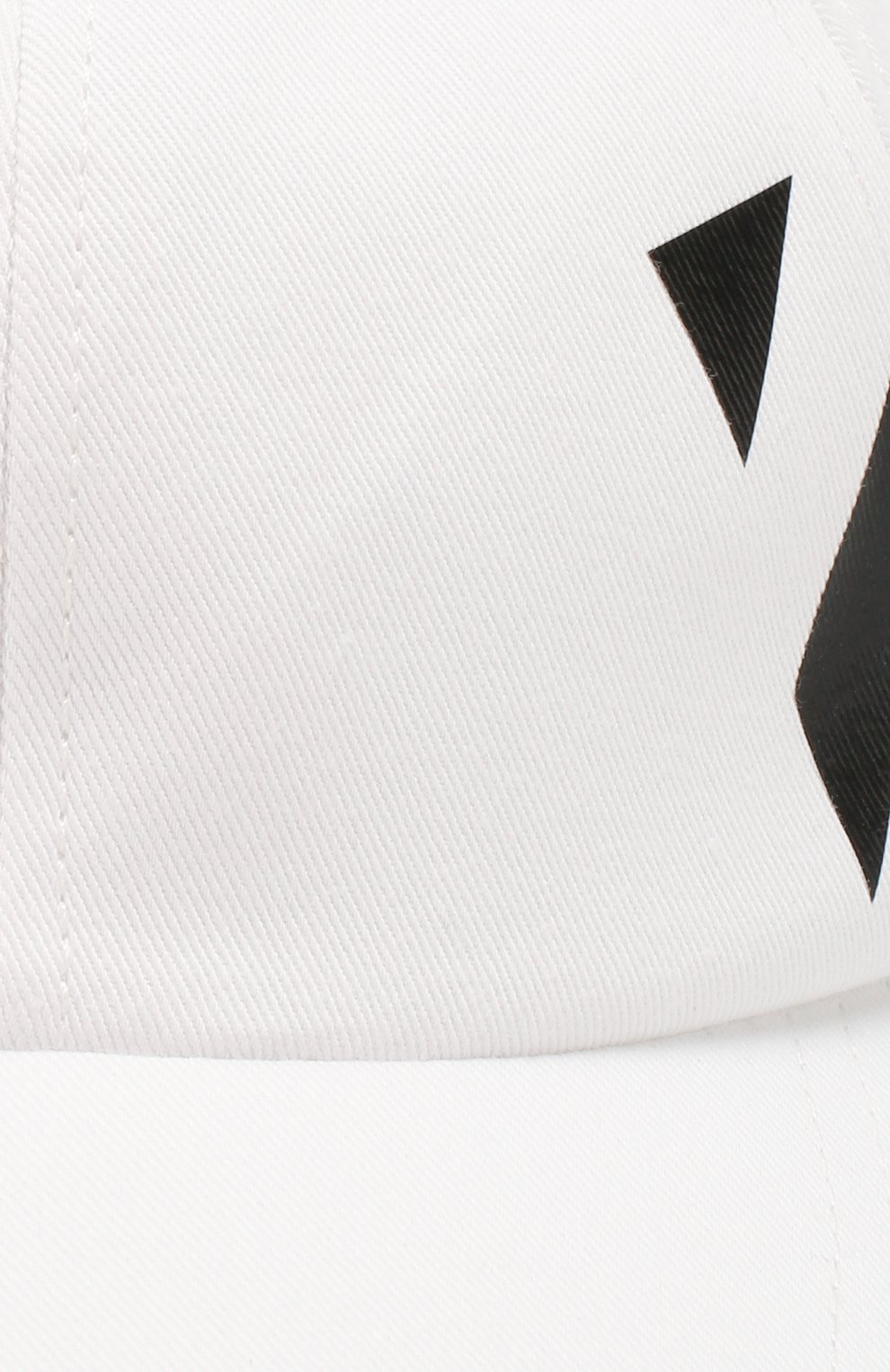 Мужской хлопковая бейсболка OFF-WHITE белого цвета по цене 13800 руб., арт. 0MLB008R204000180110 | Фото 3 Мужской хлопковая бейсболка OFF-WHITE белого цвета, арт. 0MLB008R204000180110 | Фото 3