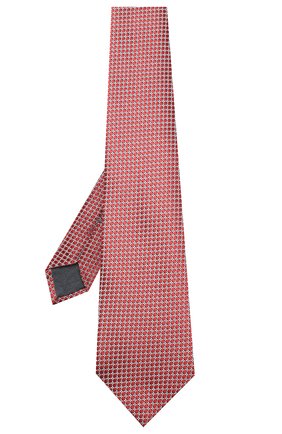 Мужской шелковый галстук ERMENEGILDO ZEGNA красного цвета по цене 15850 руб., арт. Z7E64/1UM | Фото 2 Мужской шелковый галстук ERMENEGILDO ZEGNA красного цвета, арт. Z7E64/1UM | Фото 2