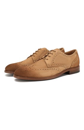 Мужские замшевые дерби TOD’S бежевого цвета по цене 59050 руб., арт. XXM34C00C10REK | Фото 1 Мужские замшевые дерби TOD’S бежевого цвета, арт. XXM34C00C10REK | Фото 1