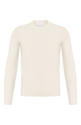 Мужской хлопковый джемпер BRIONI белого цвета по цене 71500 руб., арт. UMQ90L/P9K20 | Фото 1 Мужской хлопковый джемпер BRIONI белого цвета, арт. UMQ90L/P9K20 | Фото 1 (Рукава: Длинные; Длина (для топов): Стандартные; Материал внешний: Хлопок; Принт: Без принта; Мужское Кросс-КТ: Джемперы; Вырез: Круглый; Региональные ограничения белый список (Axapta Mercury): RU)